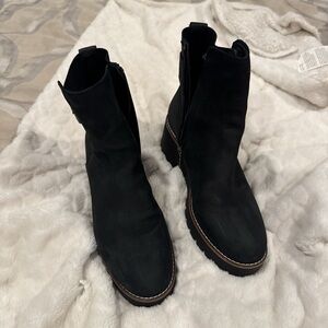Blondo Black Heeled Boots